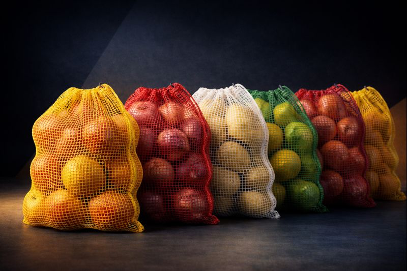 عرضه انواع توری و کیسه های راشل